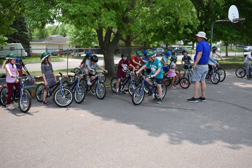 North Elementary bike unit