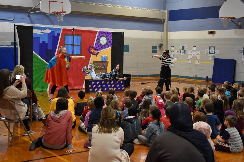 MSU Children's Theatre group visits South