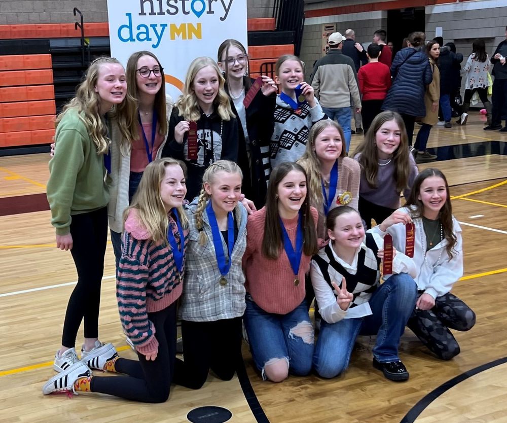 Thirteen SPMS students earn awards at MN State History Day regionals