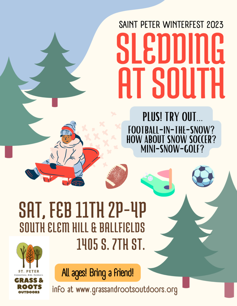 Sledding at South