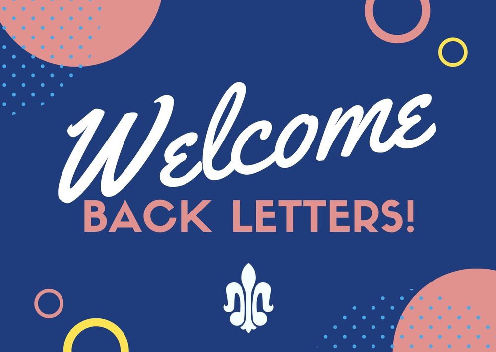 Welcome Back letters for 2023-24