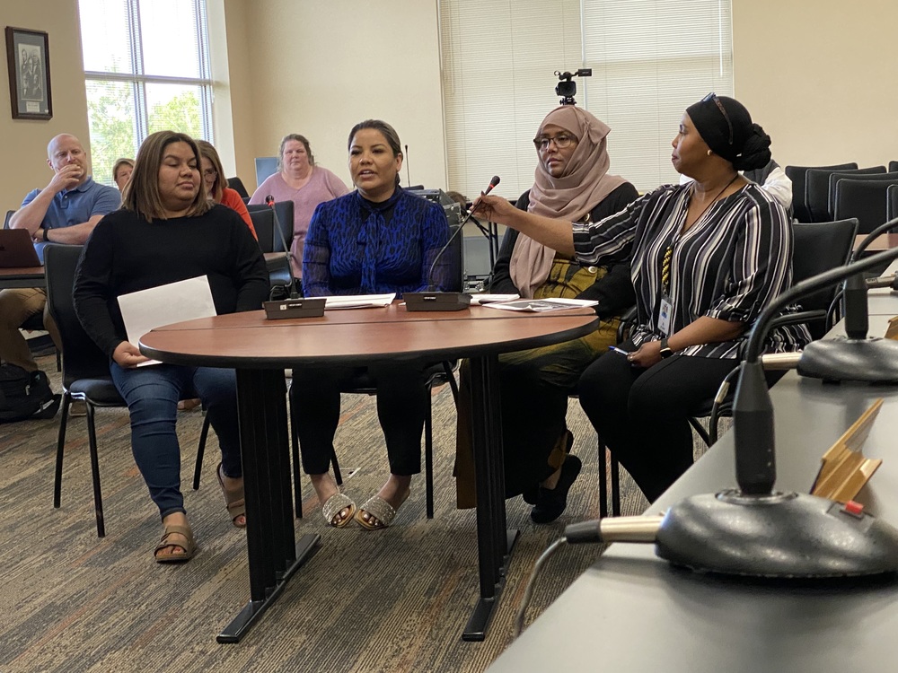 OEE presents to board