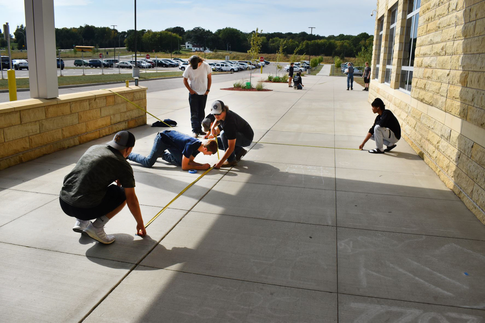 SPHS building trades students